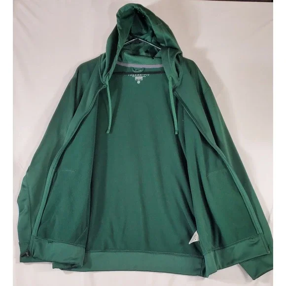 Nike Baylor Bears Therma-FIT Full Zip Hoodie Mens XL Green 27897X-BX1 bu - Picture 4 of 10